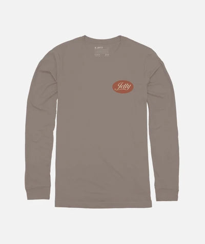 Jetty Quack Long Sleeve Tee - Cinder