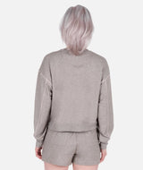 Jetty Lily Crewneck Sweatshirt - Warm Grey