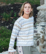 Jetty Lockwood Pointelle Sweater - Neutral