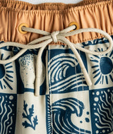 Jetty Bayside Volley Short - Oyster Blue
