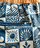 Jetty Bayside Volley Short - Oyster Blue