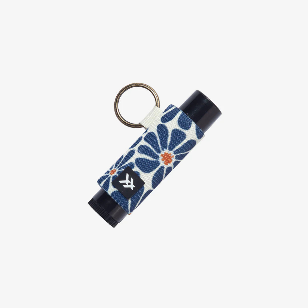 Thread emmeline navy lip balm holder
