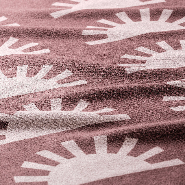 Nomadix Original Towel: Sunshine Burgundy