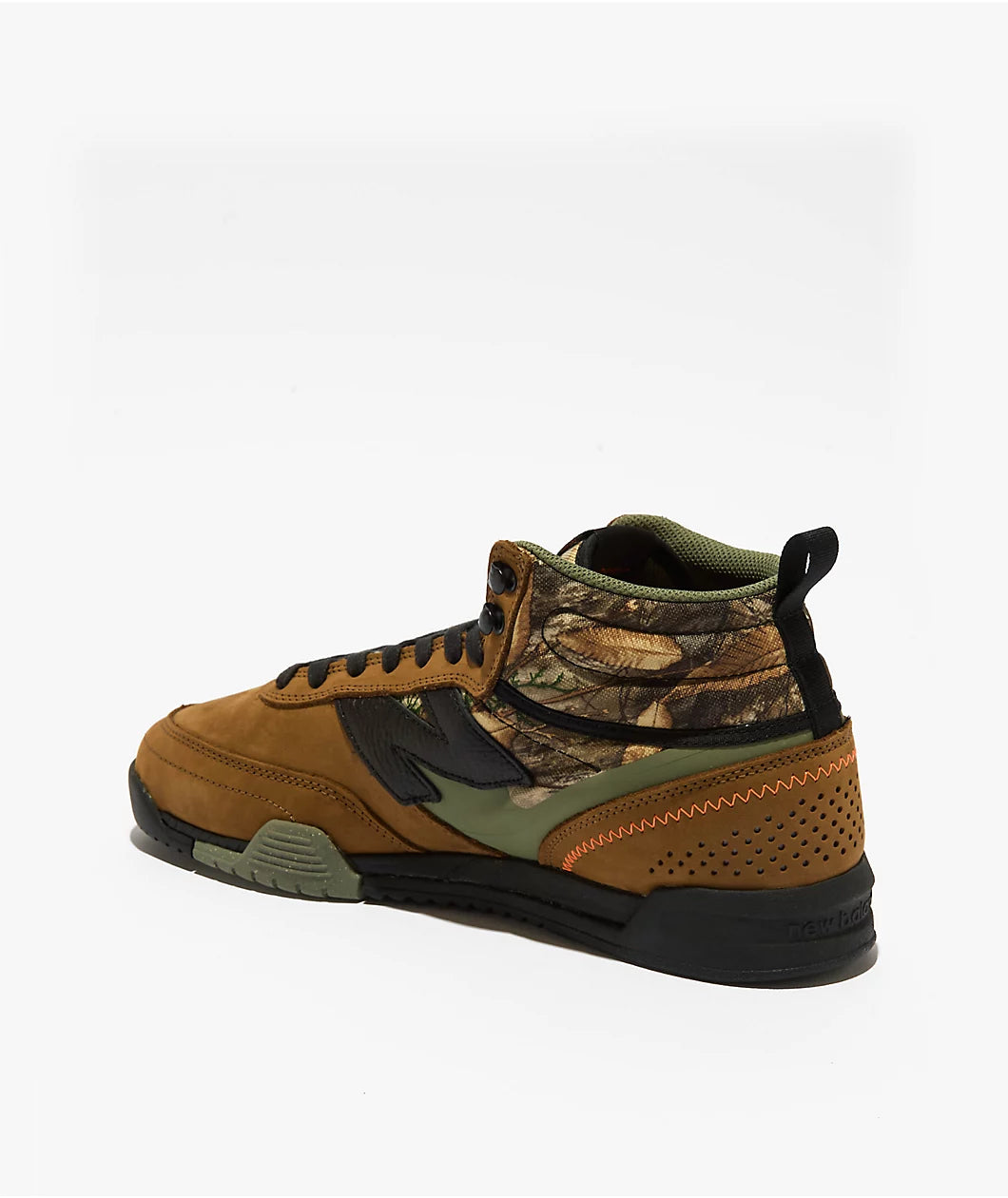 NB Numeric 440 V2 Trail High Brown, Black & Camo Skate Shoes