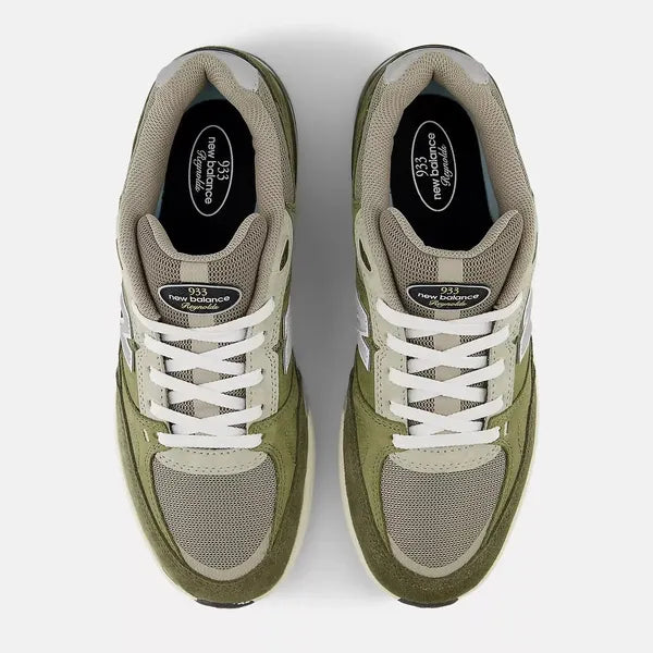 New Balance Numeric Andrew Reynolds 933 Mens Shoe - Green / Green
