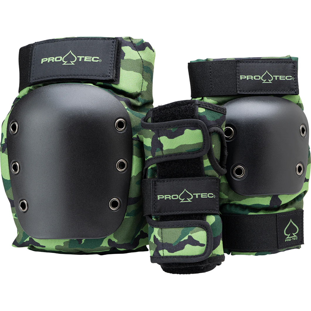 Pro-Tec Street Junior 3-Pack Pad Set Camo Youth Medium