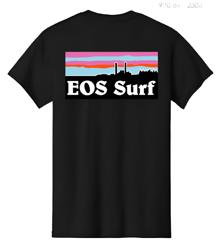 EOS Stacks Logo Tee - Black