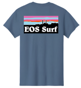 EOS Stacks Logo Tee - Indigo Blue