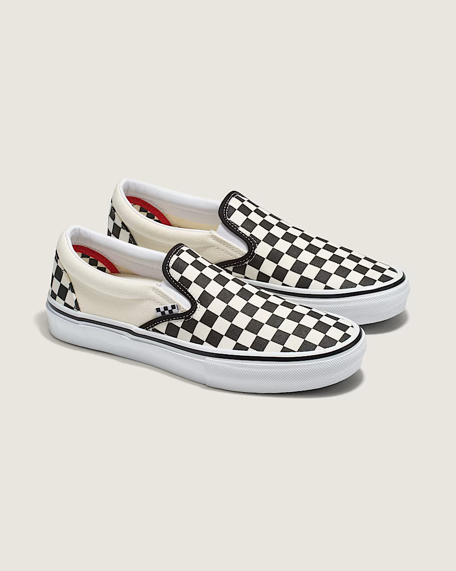 Vans Skate Slip-On Shoe Checkerboard Black / Off White