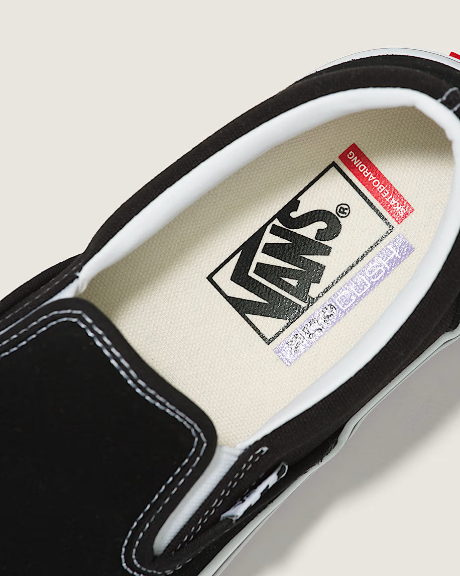 Vans Skate Slip-On Shoe Black / White