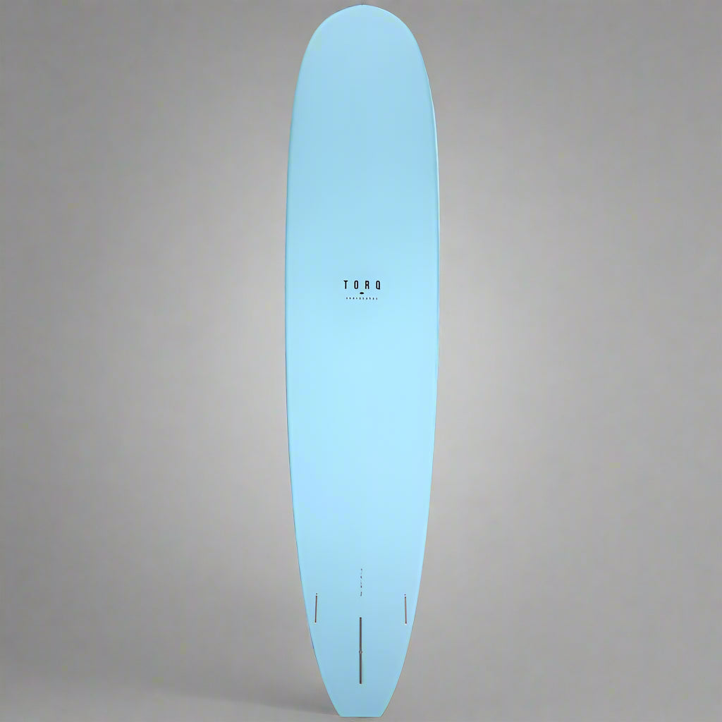 Torq Longboard TET 9'1 x 23 x 3 ⅛ Surfboard - Blue Pattern