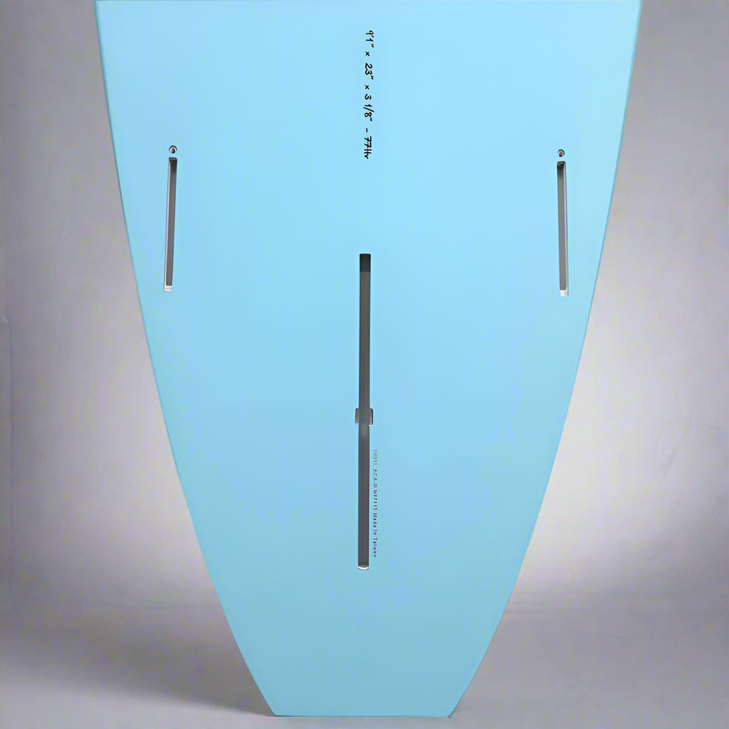 Torq Longboard TET 9'1 x 23 x 3 ⅛ Surfboard - Blue Pattern