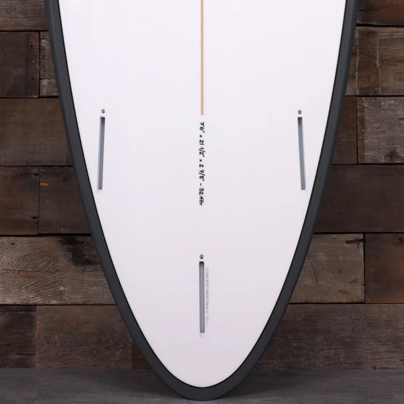Torq Mod Fun TET 7'6 x 21 ½ x 2 ⅞ Surfboard - Graphite Rail