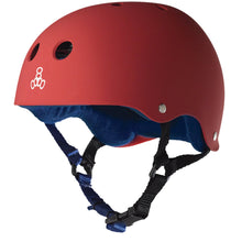 Load image into Gallery viewer, Triple 8 Sweatsaver Helmet - Red
