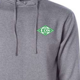 EOS Zogs Hoodie - Gunmetal & Green