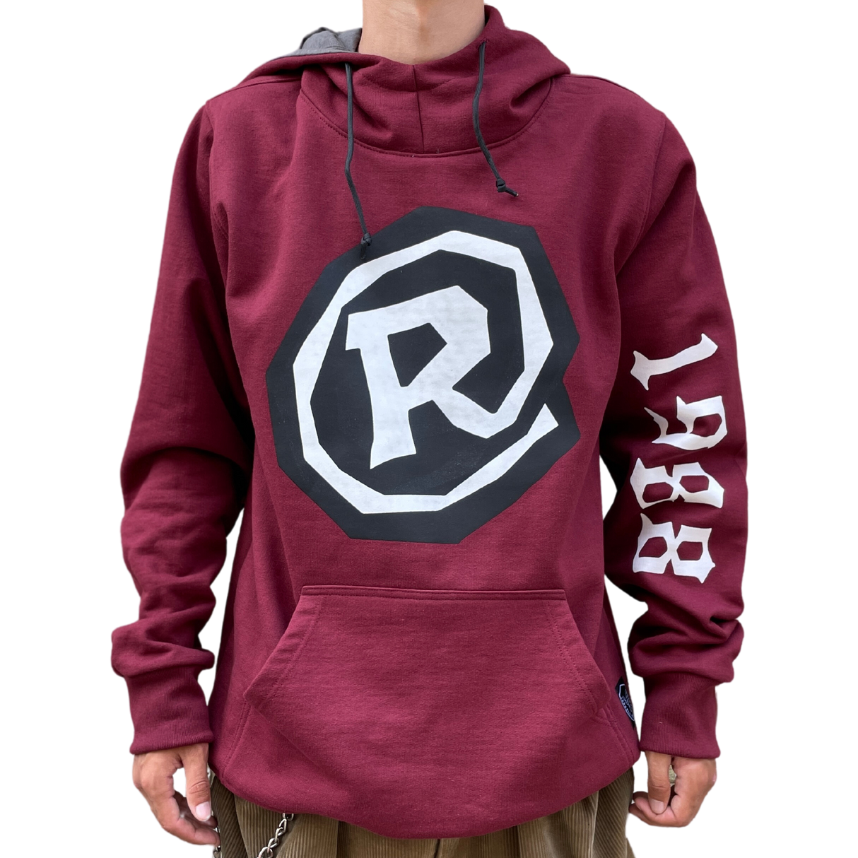 Rev X Tupper Custom Hoodie - Maroon