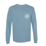 EOS Surf Long Sleeve Pocket Tee - Ice Blue