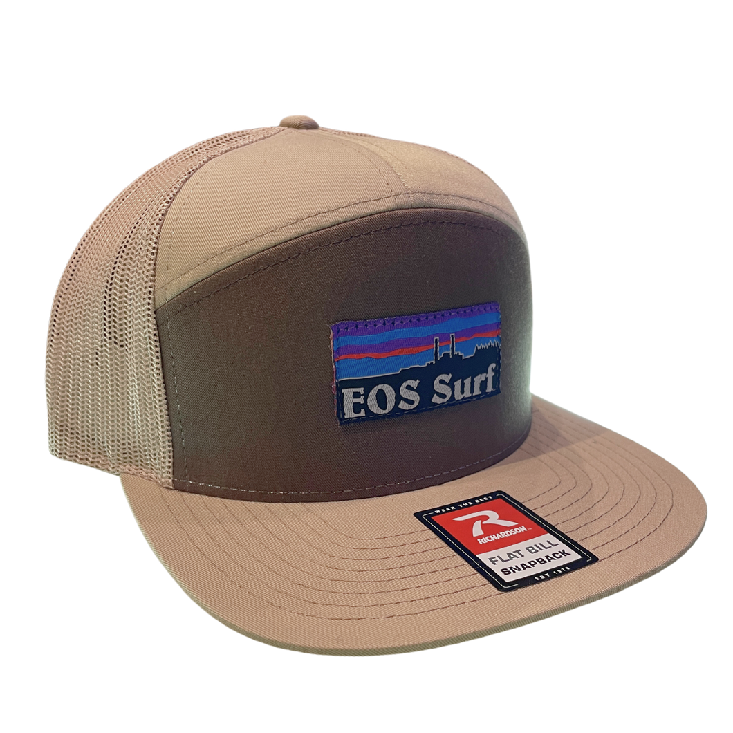 EOS Stacks 6 Panel Hat - Brown/Tan