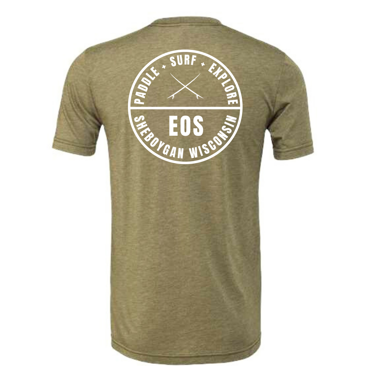 EOS Crest Men's Tee -  Heather Olive