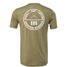 Load image into Gallery viewer, EOS Crest Men&#39;s Tee -  Heather Olive
