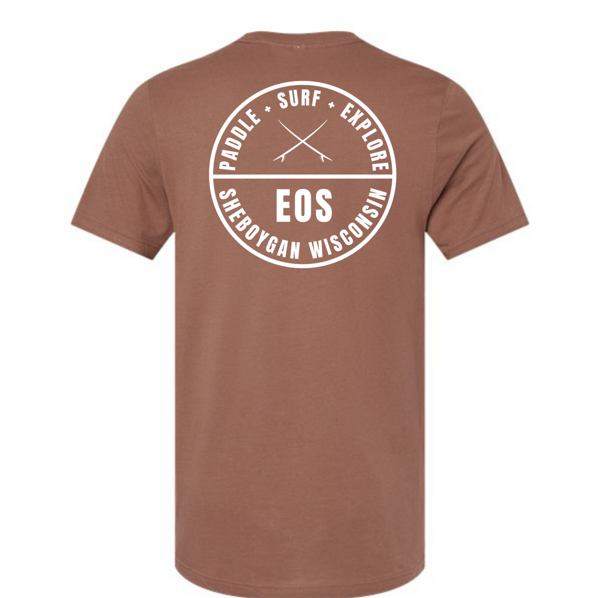 EOS Crest Men's Tee -  Terracotta