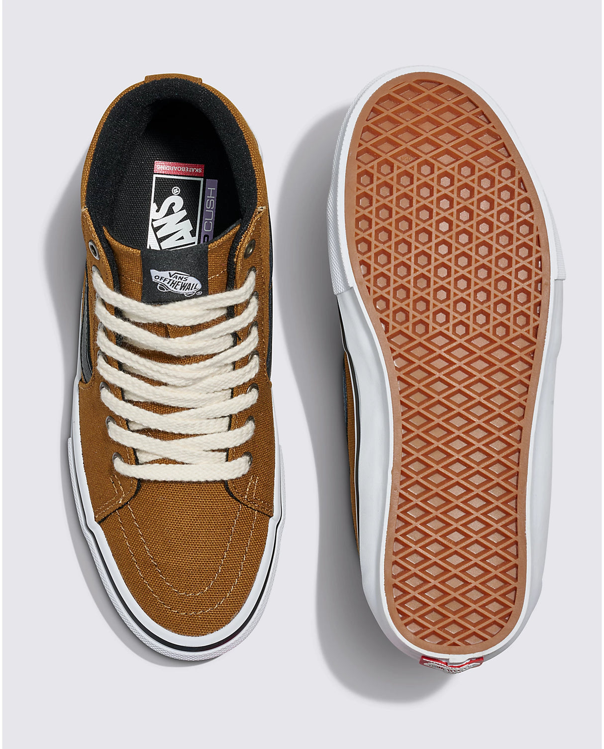 Vans Sk8 Hi Shoe - Duck Golden Brown