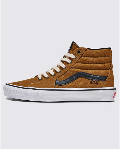 Vans Sk8 Hi Shoe - Duck Golden Brown
