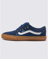 Vans Skate Chukka Low Sidestripe Shoe -Navy/Gum