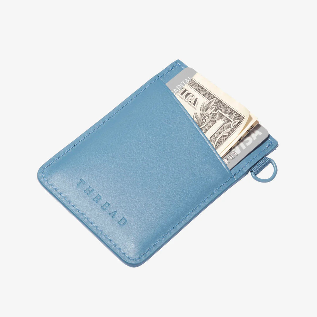 Thread Vertical Wallet Surf Blue