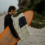 Nomadix Changing Poncho: Breezy Palms Olive M/L