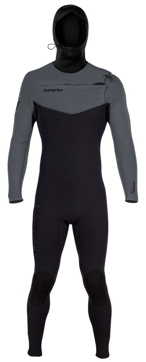 Hyperflex Men’s Vyrl Hooded 5/4 Front-Zip Fullsuit