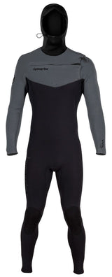Hyperflex Men’s Vyrl Hooded 5/4 Front-Zip Fullsuit