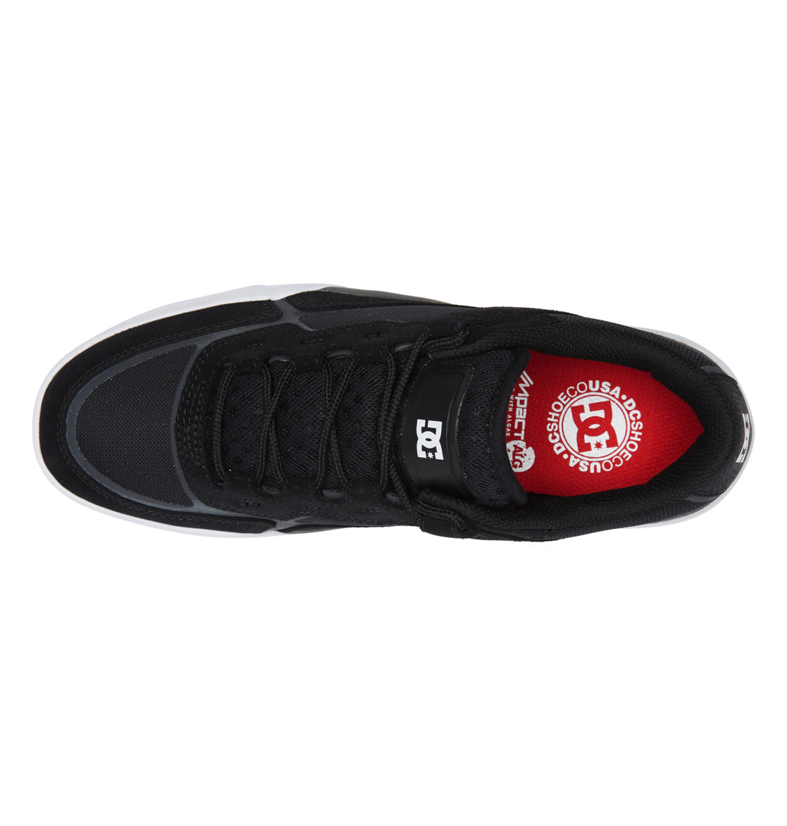 DC Shoes Metric Skate Shoe - Black / Grey