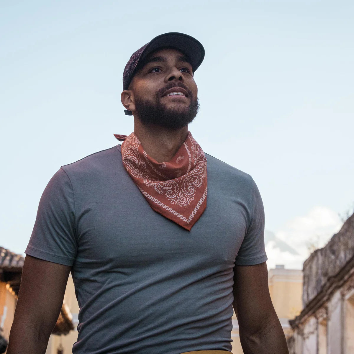 Nomadix Bandana Towel: Paisley Red