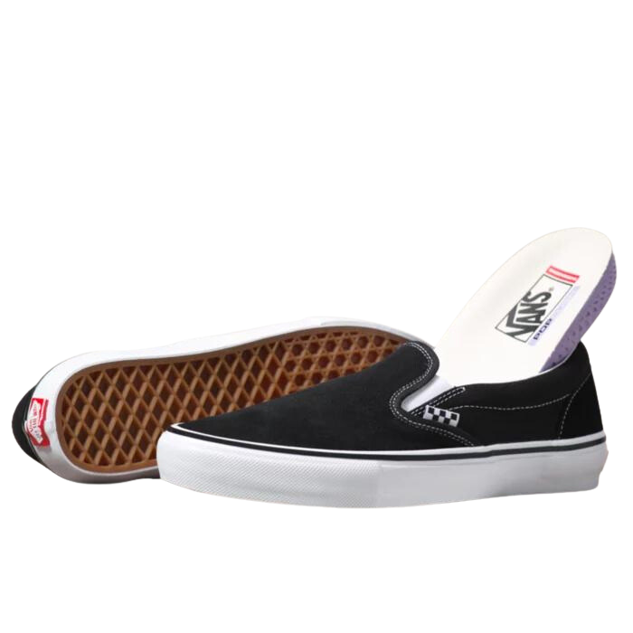 Vans Skate Slip On Black & White