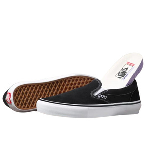 Skate Slip On Black & White