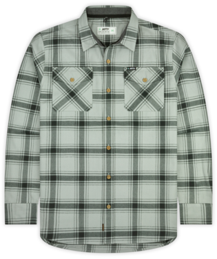 Jetty Breaker Flannel - Grey