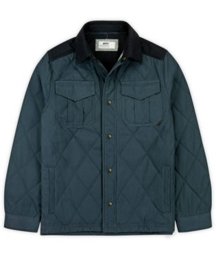 Jetty Dogwood Quilted Jacket - Navy