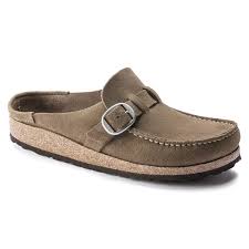 Birkenstock Buckley Suede Leather - Gray Taupe
