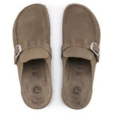 Birkenstock Buckley Suede Leather - Gray Taupe