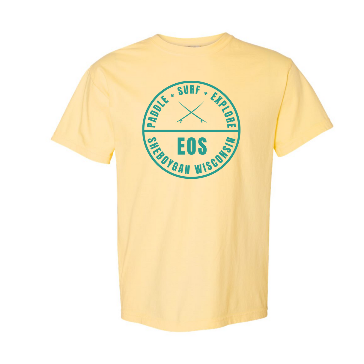 EOS Surf "Crest" Men's Tee - Butter