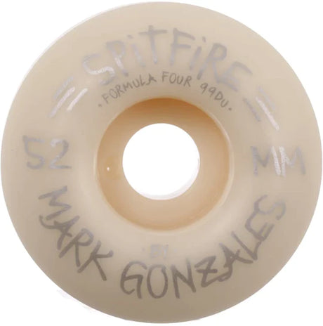 Spitfire 52mm Formula Four GONZ 99a Skateboard Wheels