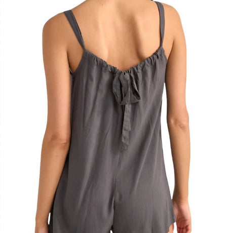 Rhythm Jayda Playsuit in Charcoal