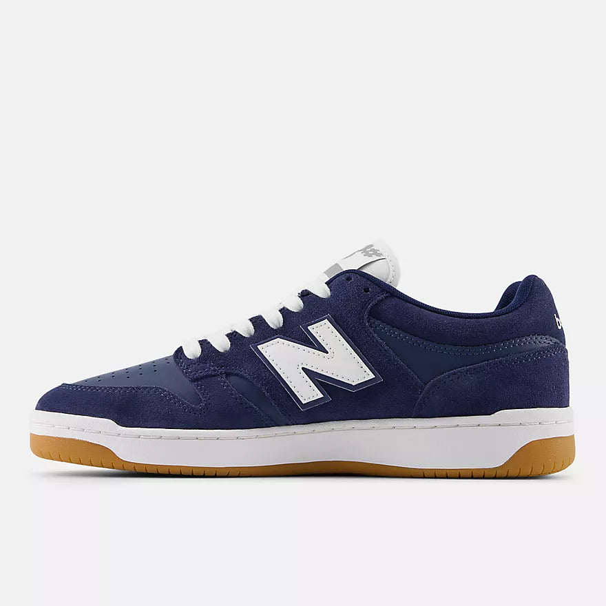 New Balance Numeric 480 Skate Shoes: Navy w/ White