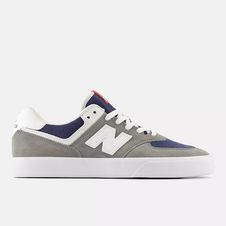 NB Numeric 574 Vulc : Grey with Navy