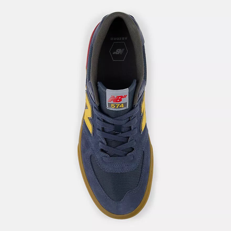 NB Numeric 574 Vulc : Petrol with gum