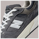 New Balance Numeric Andrew Reynolds 933 Mens Shoe - Dark Grey with White