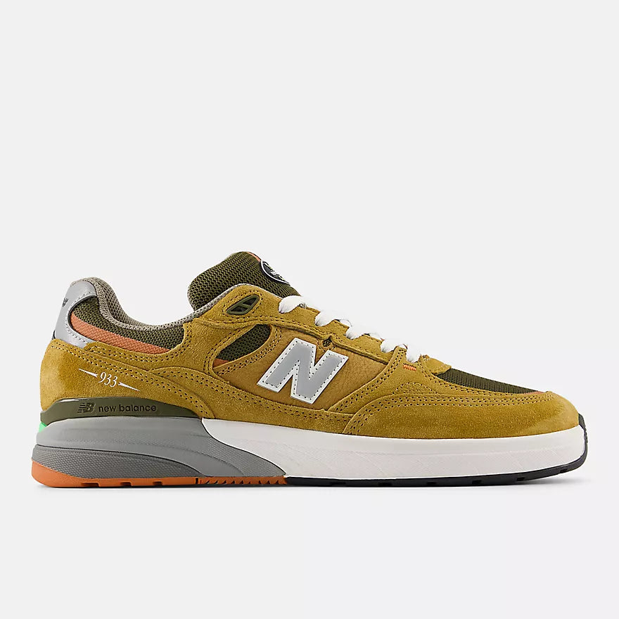 New Balance Numeric Andrew Reynolds 933 - Camel with Dark Brown