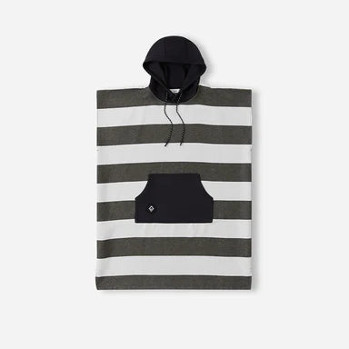 Nomadix Changing Poncho: Stripes Noll Black