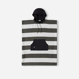 Nomadix Changing Poncho: Stripes Noll Black